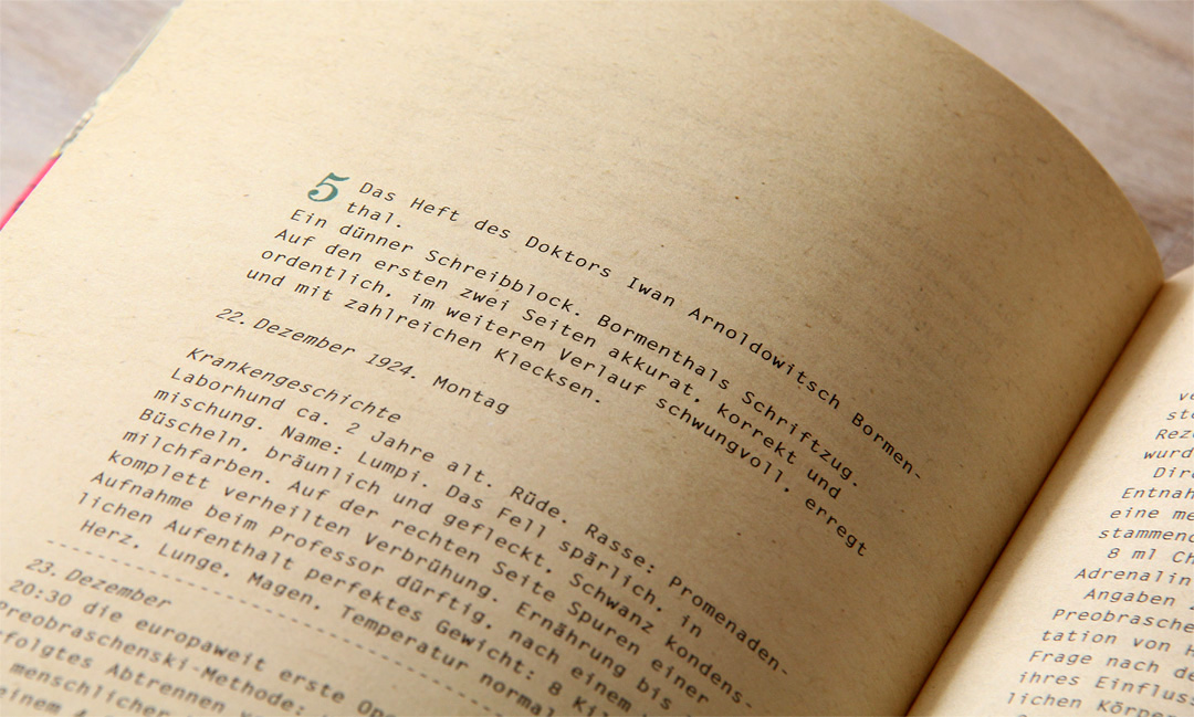 Das hündische Herz von Michail Bulgakow