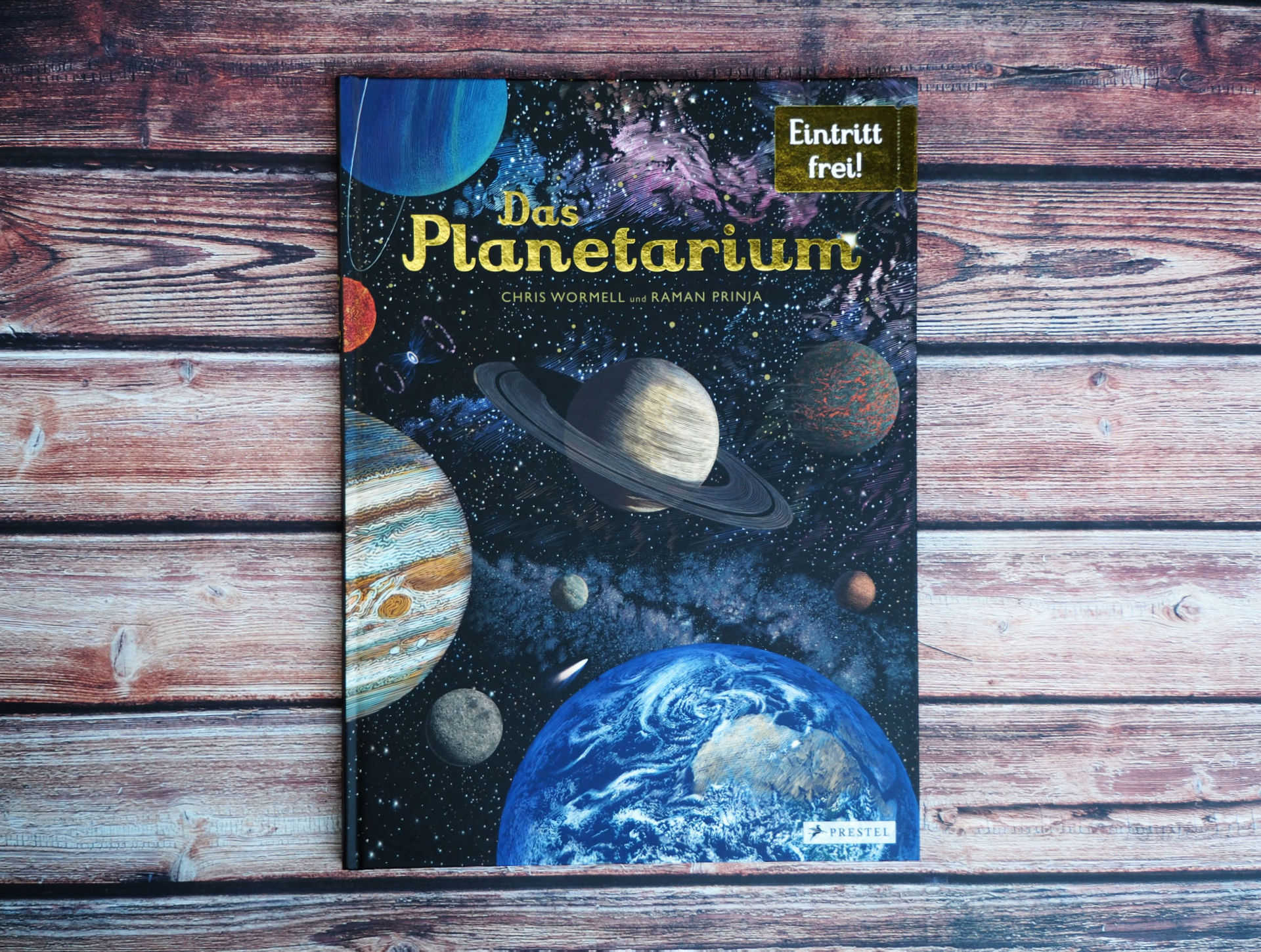Das Planetarium: Eintritt frei • Raman K. Prinja, Chris Wormell