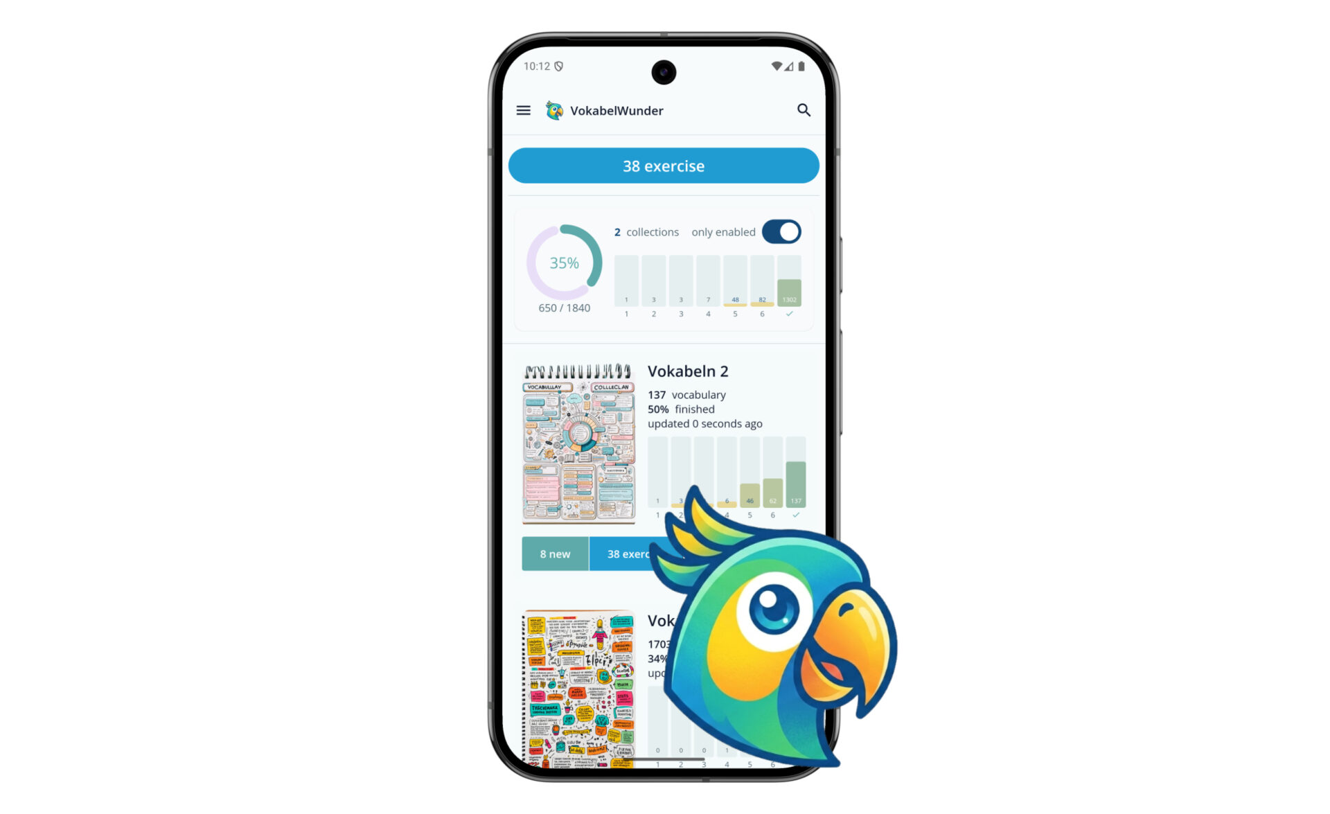 VokabelWunder • Geheimtipp für einen hervorragenden kostenlosen Vokabeltrainer