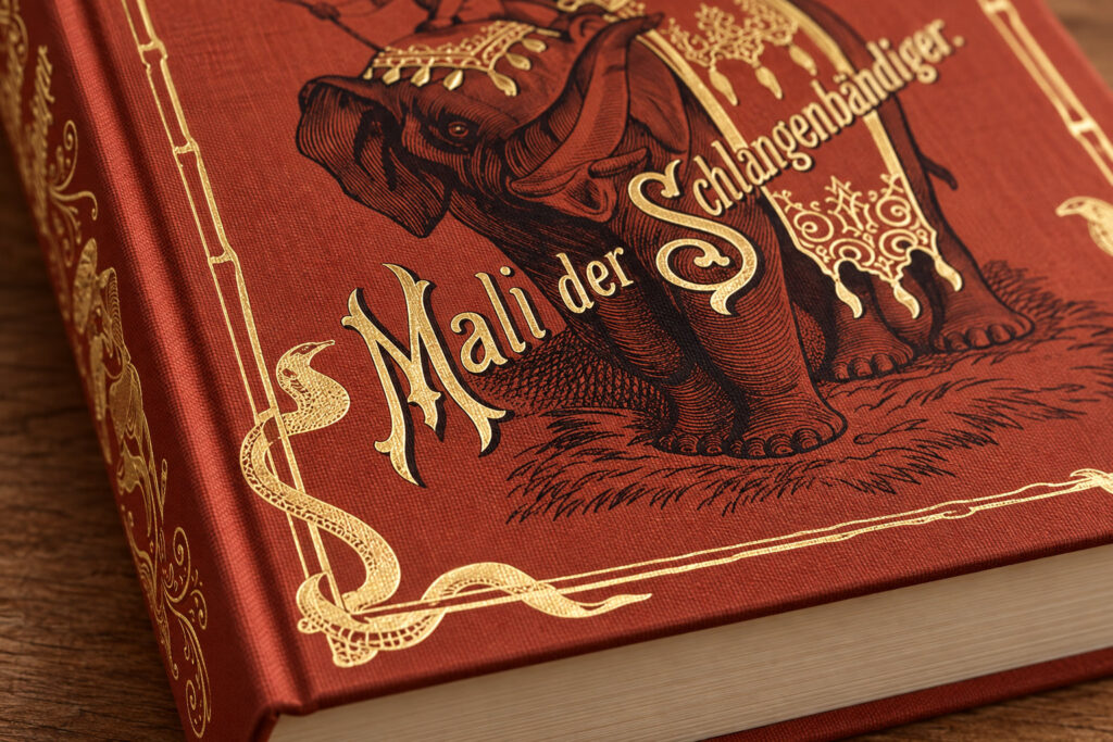 Mali, der Schlangenbändiger von Louis Rousselet